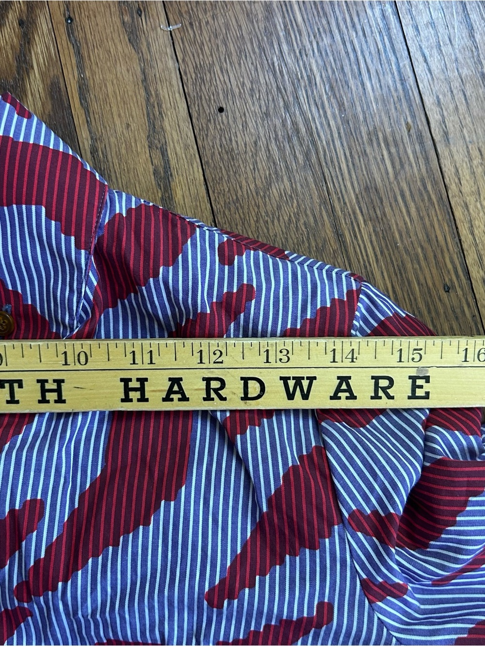 Vivienne Westwood Red Label Stripe Print women Button-Up Shirt snap - Picture 8 of 9